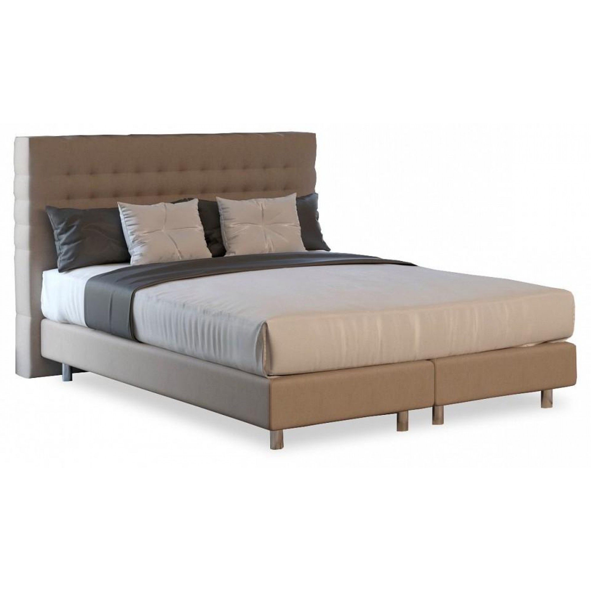 Кровать двуспальная Tallinn Boxspring Elite  ORM_160-200-TallinnBoxspringElite-TetraImb