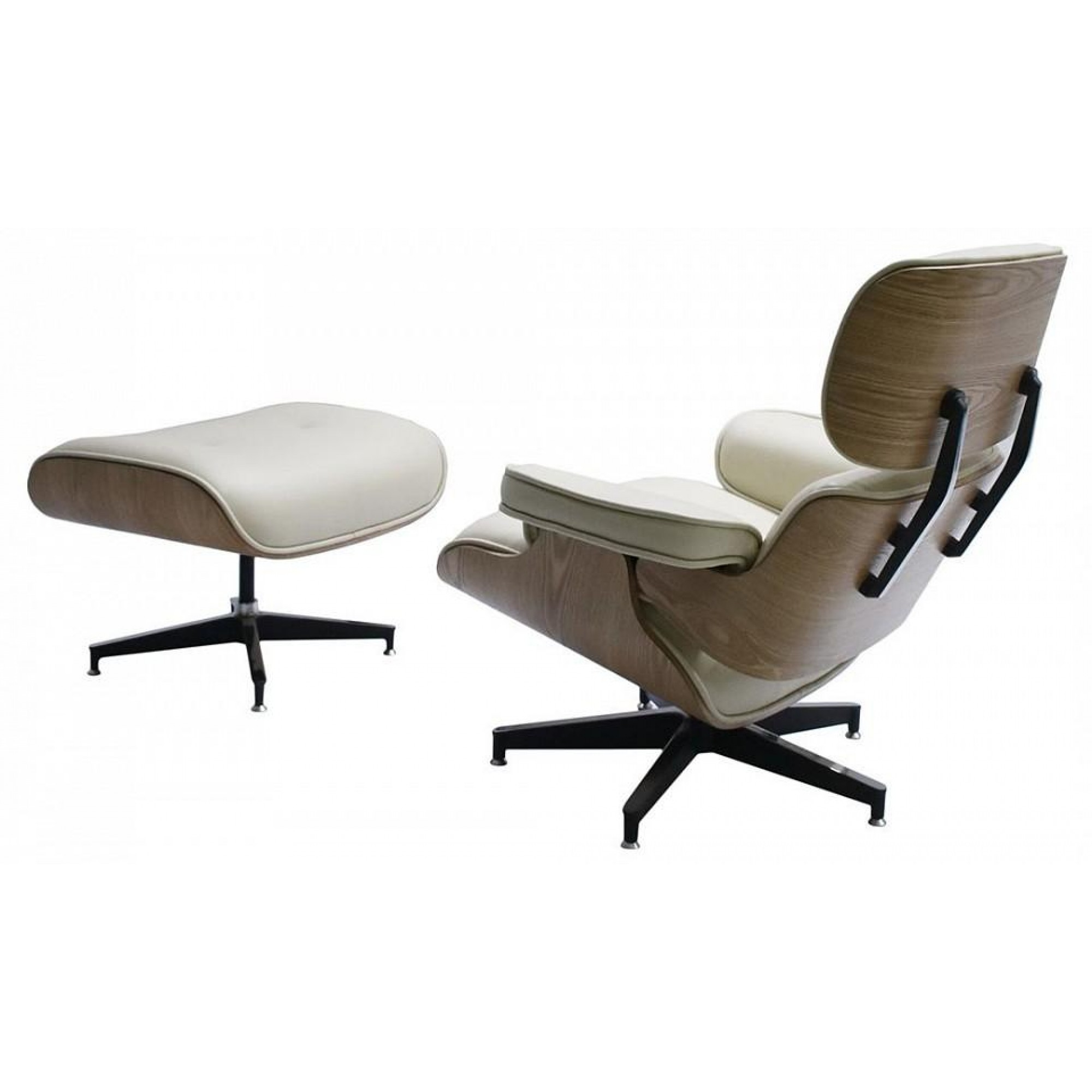 Кресло с пуфом EAMES LOUNGE CHAIR    BDX_FR0596