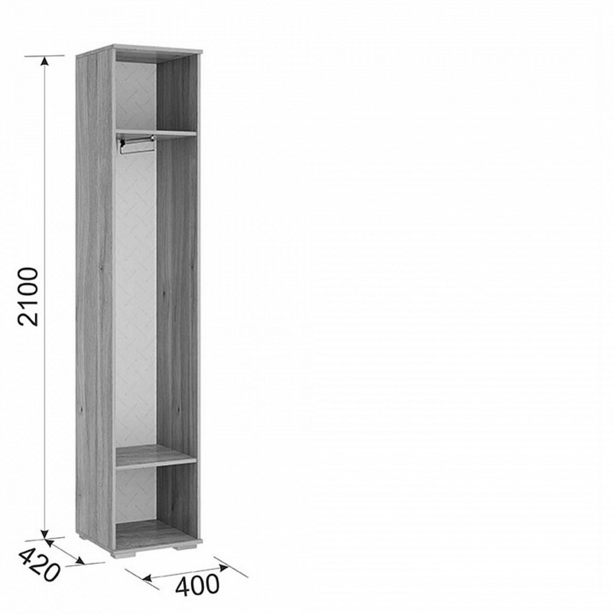 Гарнитур для детской Модерн КД41    MBS_KD41Modern-2207