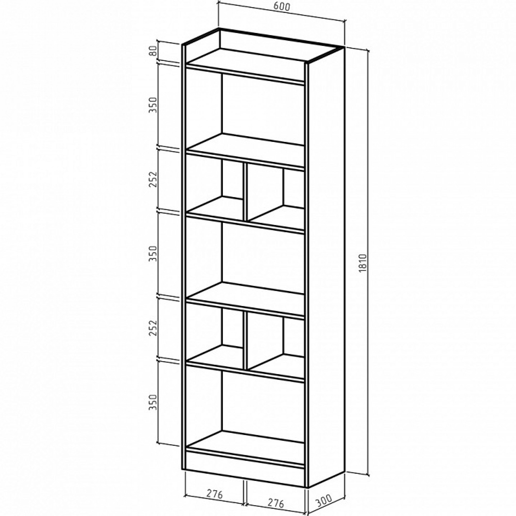 Стеллаж Атлант-6    MAS_ATL-6-DS