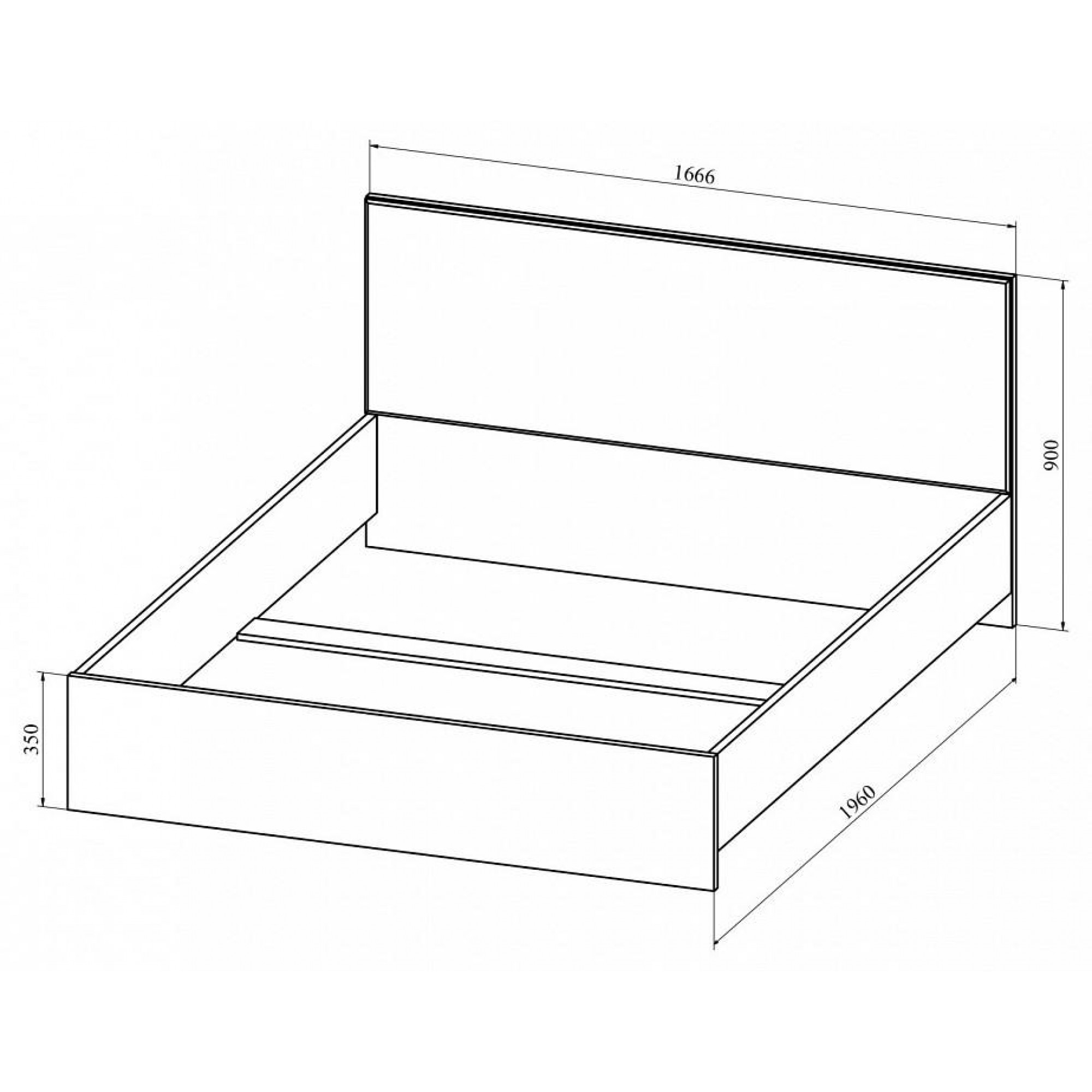 Кровать двуспальная Анастасия АН-23К    KOM_AN-23K_1900-1600_system_2