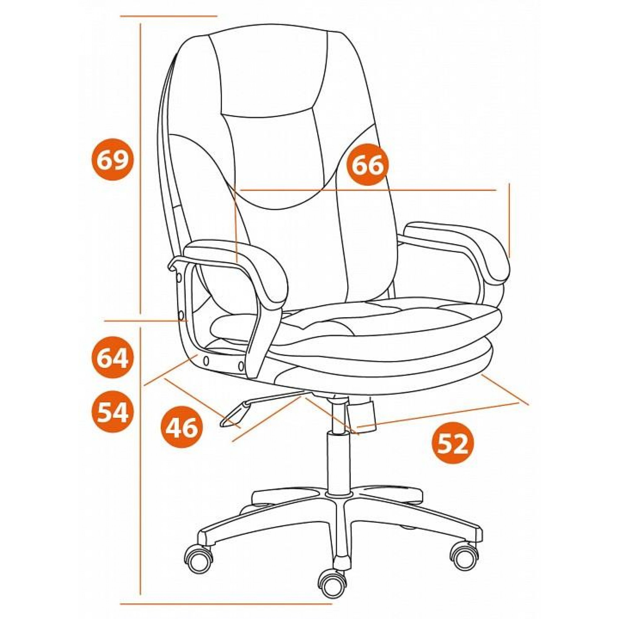 Кресло компьютерное Comfort LT    TET_19385