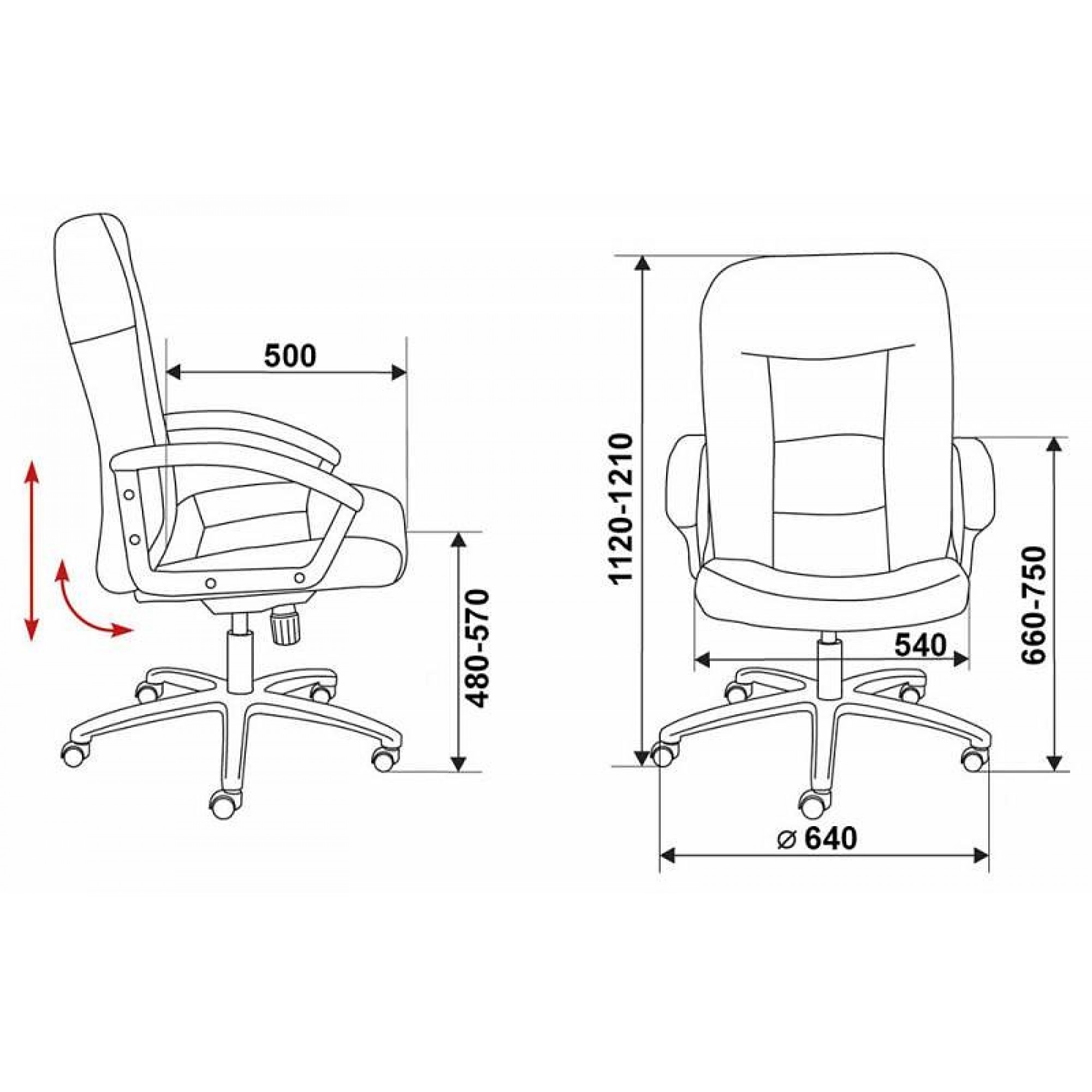 Кресло компьютерное Бюрократ T-9908AXSN-AB    BUR_T-9908AXSN-AB